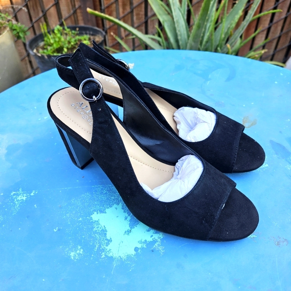 Alfani Step Block Heel Sandals Size 6M - Picture 1 of 16